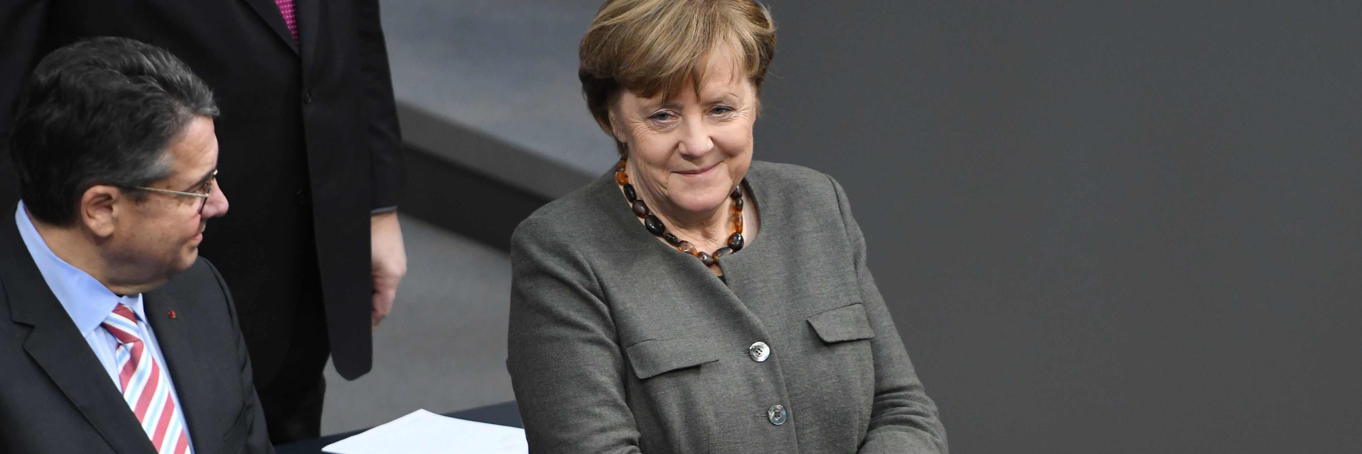 Gabriel, Merkel, 55 years of French German Elysee Treaty
